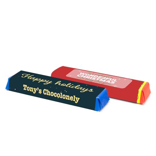 Tony's Chocolonely Christmas bar (50 gr.) - Image 1